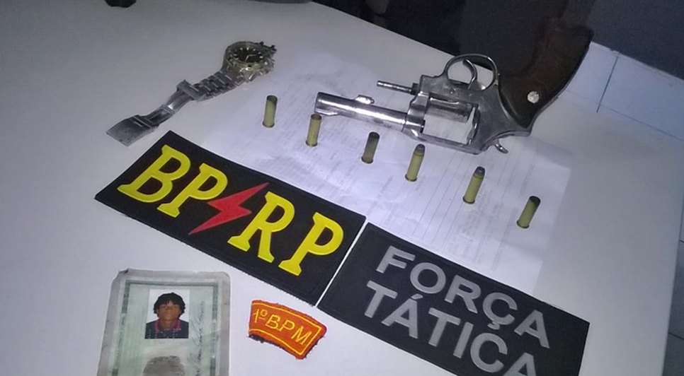 Apreensão da Força Tática / Foto: Polícia Militar