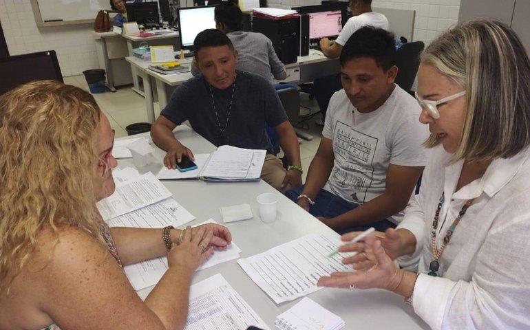 Assistência Social e Saúde viabilizam atendimentos para índios Waraos no projeto Dentista na Comunidade