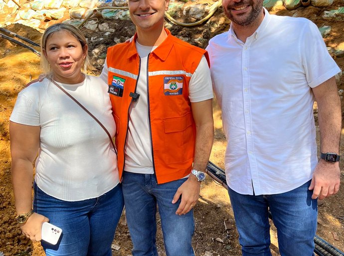 Vereador Chico Filho destaca obras de contenções nas grotas de Maceió