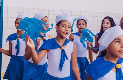Estudantes realizam atividades culturais em homenagem ao folguedo Fandango