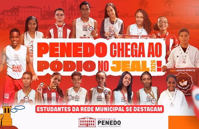 Alunos da rede municipal de Penedo vencem no JEAL e conquistam vagas para competições nacionais
