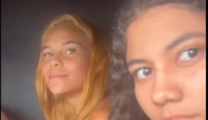 Prisão de suspeitas por agressão terminou com cantada por parte da mulher detida. Foto: Reprodução/Internet.