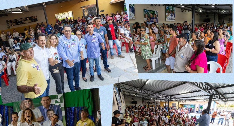 Ato liderado em Palmeira por Adeilson e Helô Bezerra consolida aliança com Paulinho Mendonça e Nivaldo Albuquerque