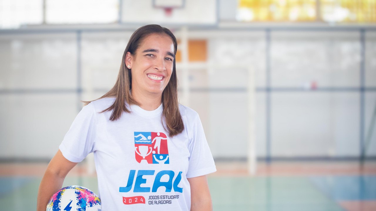 JEAL 2024: servidora da Educação comandou a segunda etapa da maior competição de desporto escolar de Alagoas