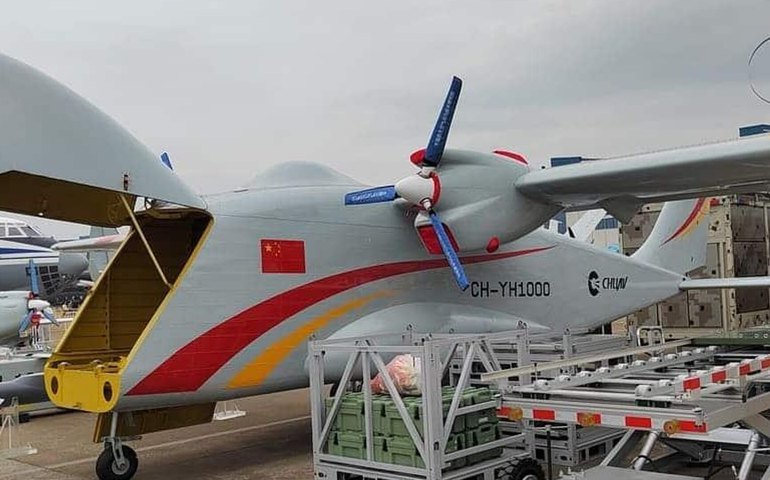 China realiza 1º voo de teste do drone Tianma-1000 e avança em logística aérea