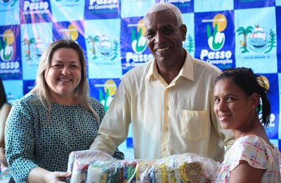 Prefeitura do Passo de Camaragibe entrega cestas nutricionais para 141 famílias