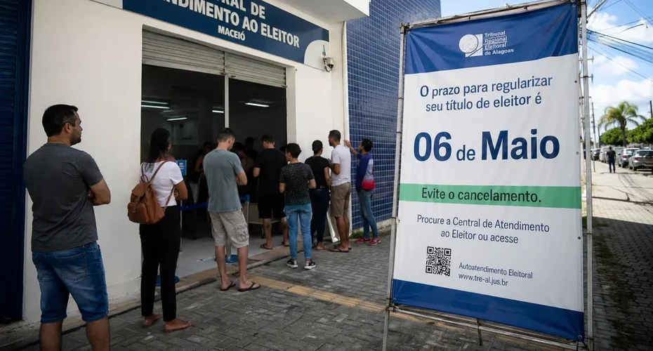 TRE/AL realiza mutirão de atendimento neste domingo, 26