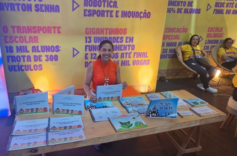 Professora e escritora da rede municipal de Maceió lança sétimo livro infantil