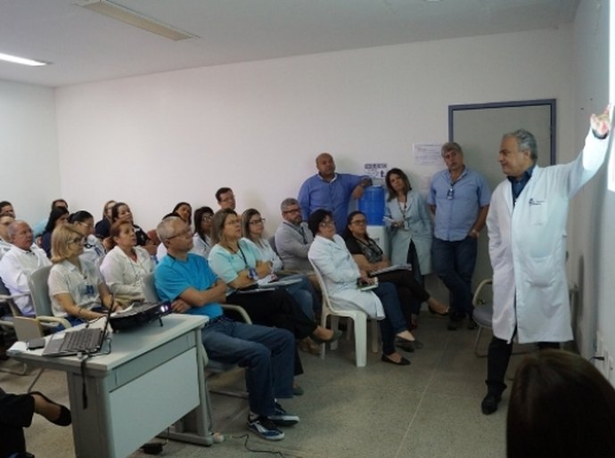 Novo gerente do HGE apresenta plataforma de gestão para hospital