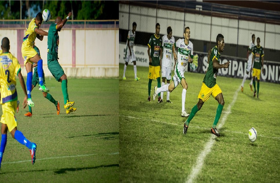 Campeonato sergipano - Quadrangular e hexagonal disputados / Foto: Montagem