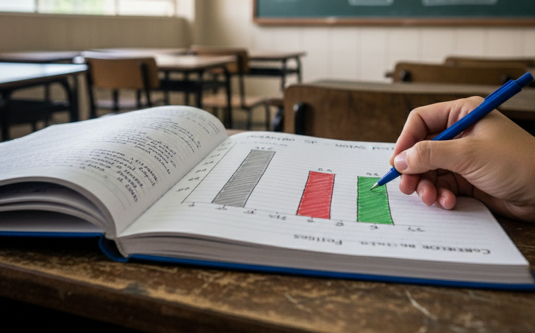 Nota em Português de SP cresce, mas não retoma patamar de 2022, ano anterior à gestão Tarcísio