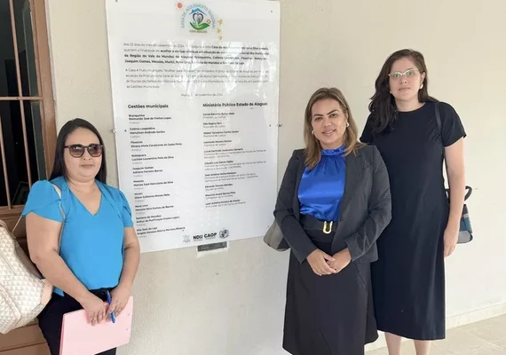 MP/AL faz inspeção em casa de acolhimento de Murici; ajustes serão apontados em relatório