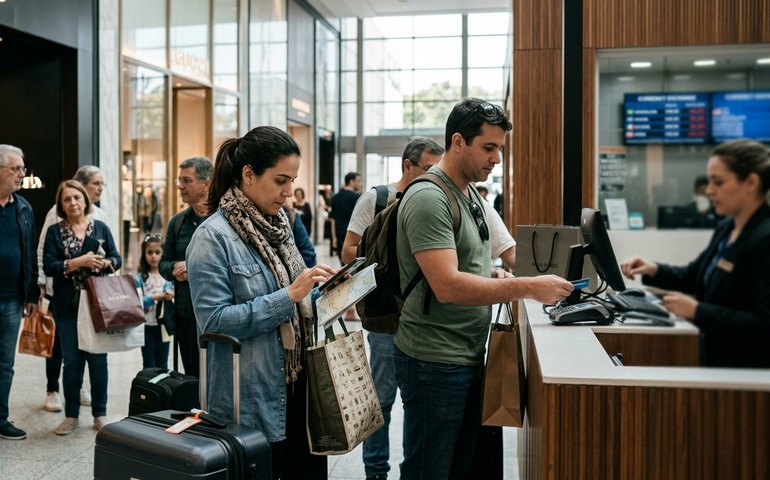 Brasileiros batem recorde de gastos no exterior