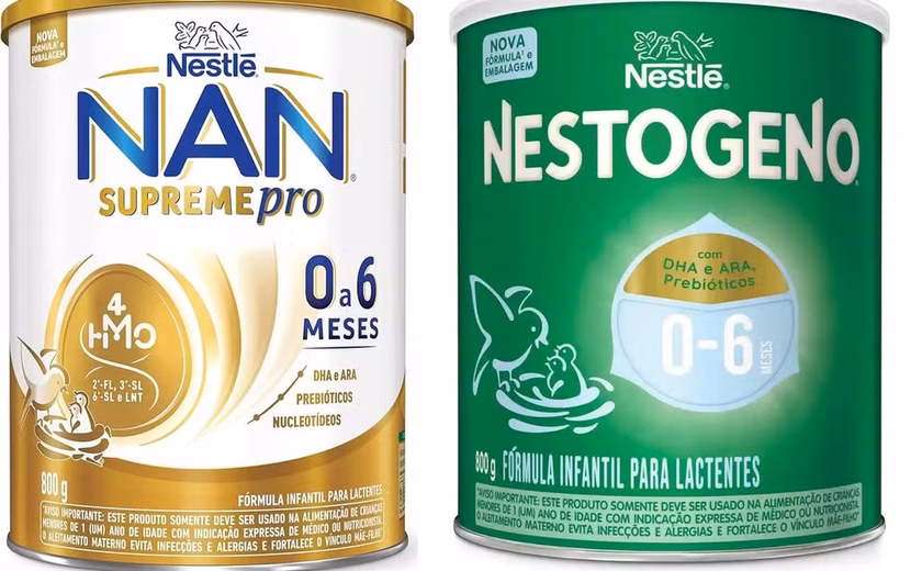 Anvisa proíbe venda de fórmulas infantis da Nestlé por risco de contaminação por bactéria