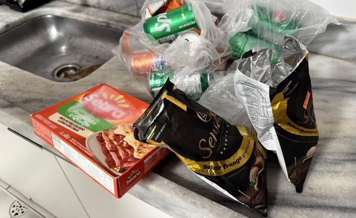 equipe encontrou alimentos e bebidas impróprios para consumo