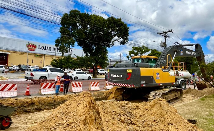 Trecho inicial da obra terá 1,2km, entre a Tupan e Churrascaria Stella Maris