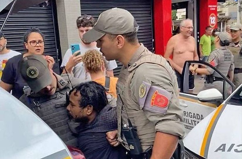 Motoboy negro agredido com faca é indiciado por agressão
