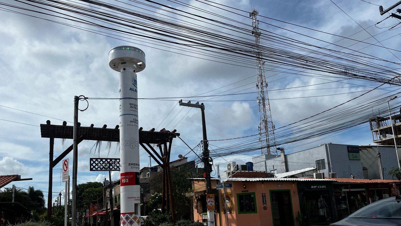 SSP instala totem com botão de emergência no Francês e amplia serviço em Maceió