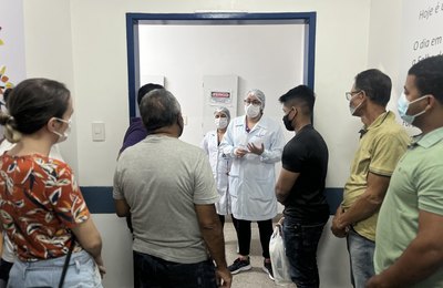 Pacientes, acompanhantes e servidores são acolhidos por psicólogos no HGE