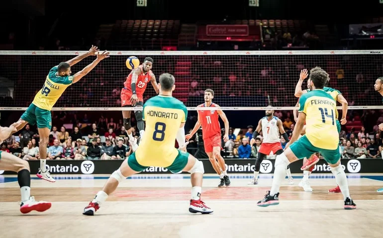 Seleção masculina oscila contra Cuba e perde a 1ª na Liga das Nações de vôlei