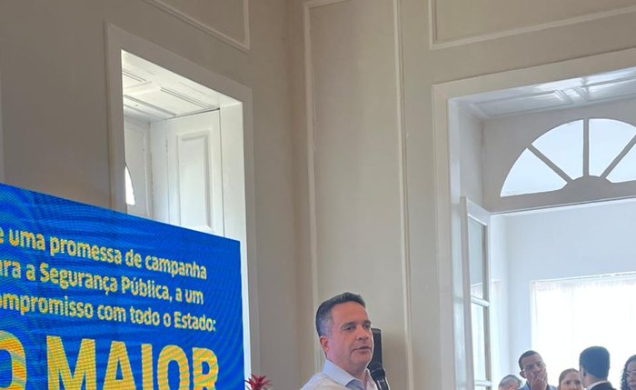 O governador Paulo Dantas durante lançamento dos concursos para diversas áreas O governador Paulo Dantas durante lançamento dos concursos para diversas áreas
