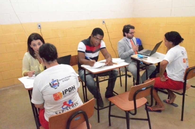 Mais de 160 reeducandas são atendidas durante a Defensoria no Cárcere