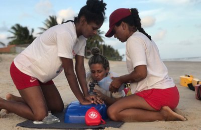 Guarda-vidas de Coruripe participam de capacitação com certificação internacional