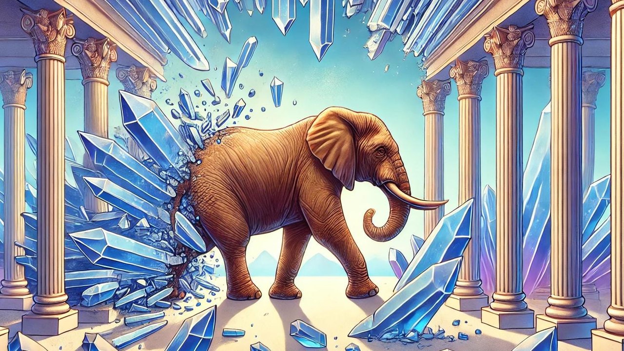 O 'Imperador' e os Deputados: um elefante no Palácio de Cristais de Paulo Dantas