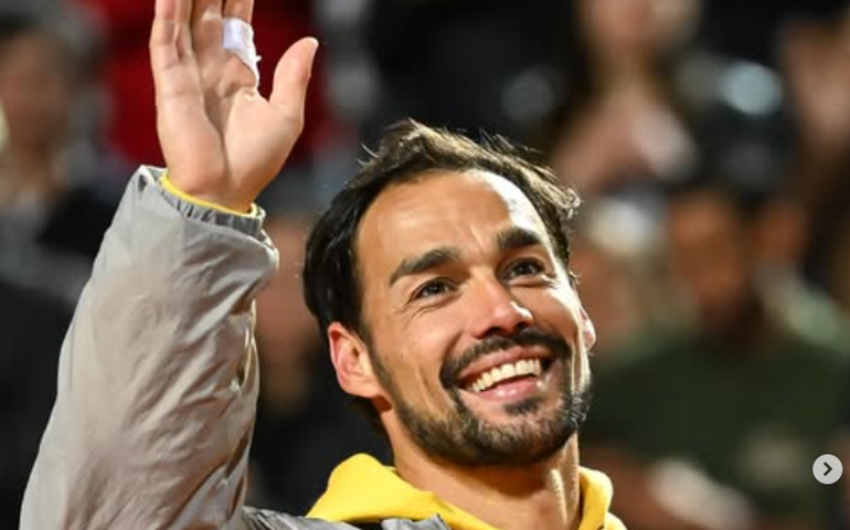 Aos 38 anos, Fognini antecipa aposentadoria após batalha com Alcaraz em Wimbledon