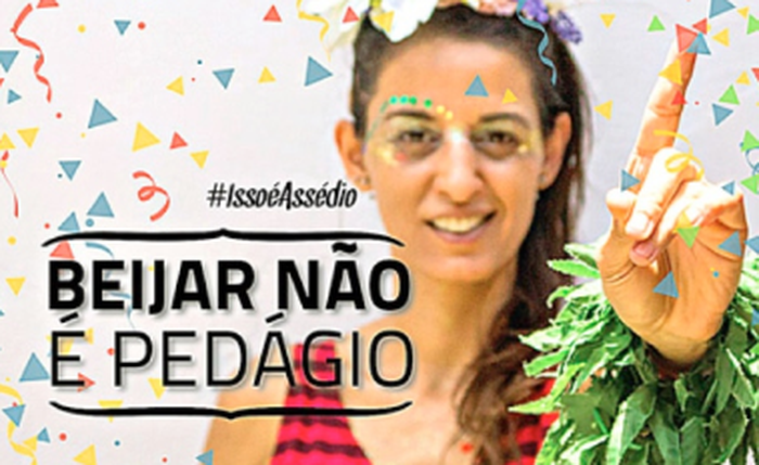 Beijar não é pedágio, diz campanha Beijar não é pedágio, diz campanha