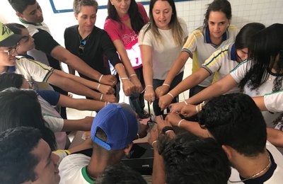 NASF leva a Campanha Janeiro Branco a escolas e unidades de saúde de Arapiraca
