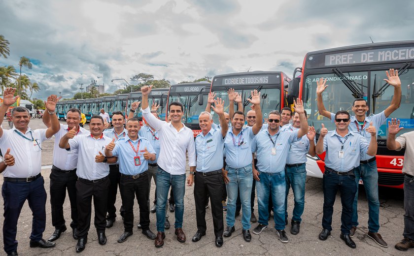 Parte alta de Maceió ganha mais 21 ‘Geladões’ e reforça frota de ônibus em Maceió