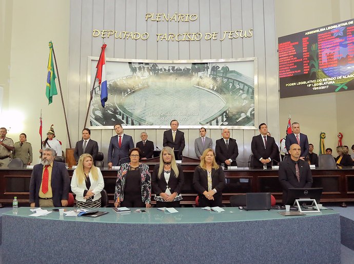 Otávio Praxedes participa da sessão de abertura dos trabalhos da ALE