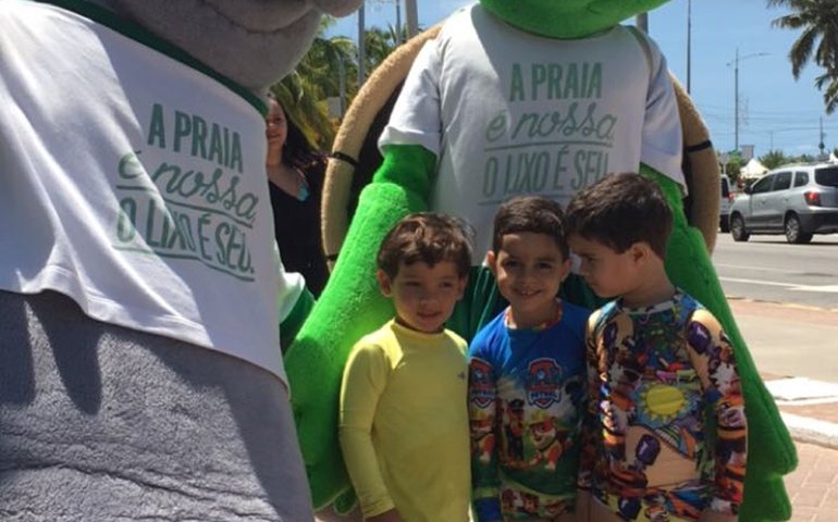 Nossa Praia realiza ação especial para as crianças, neste domingo (07)