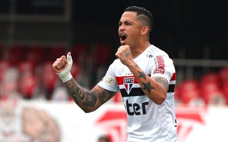 Exames confirmam estiramento muscular e Luciano não enfrenta o Atlético-MG