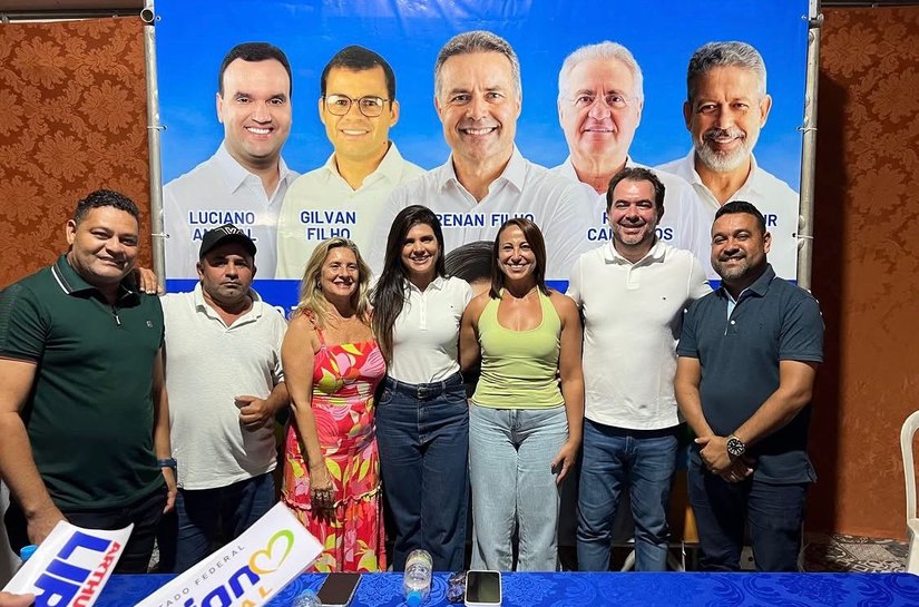 Prefeita Marcela Gomes reúne seu grupo político em Novo Lino para discutir eleições de 2026