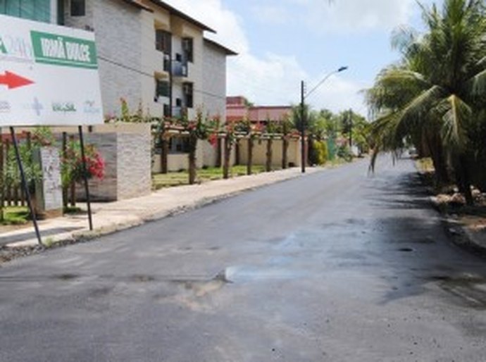 Prefeitura de Marechal também asfaltou a rua da UPA do Francês
