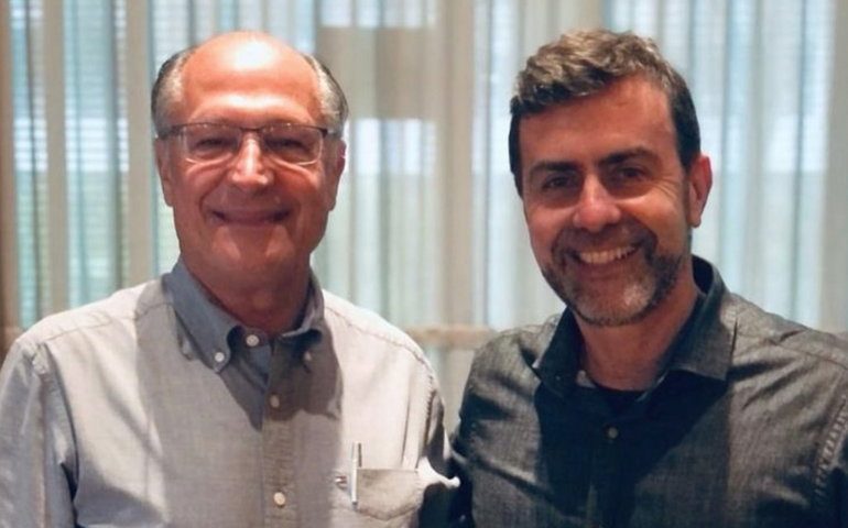 Pré-candidato ao governo do RJ Marcelo Freixo se reúne com Alckmin e Lula