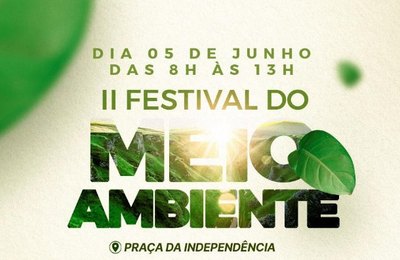 Prefeitura de Palmeira realiza II Festival do Meio Ambiente nesta quarta (05)