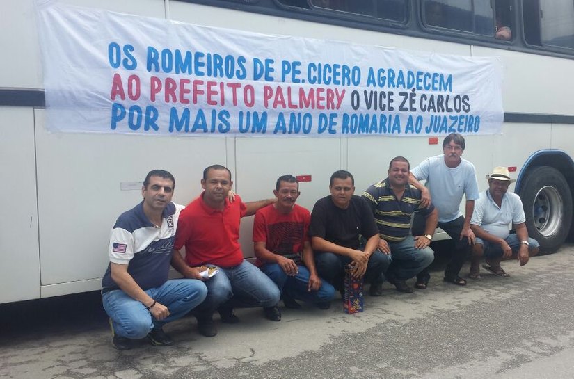 Cajueirenses saem em romaria para Juazeiro do Norte, no Ceará