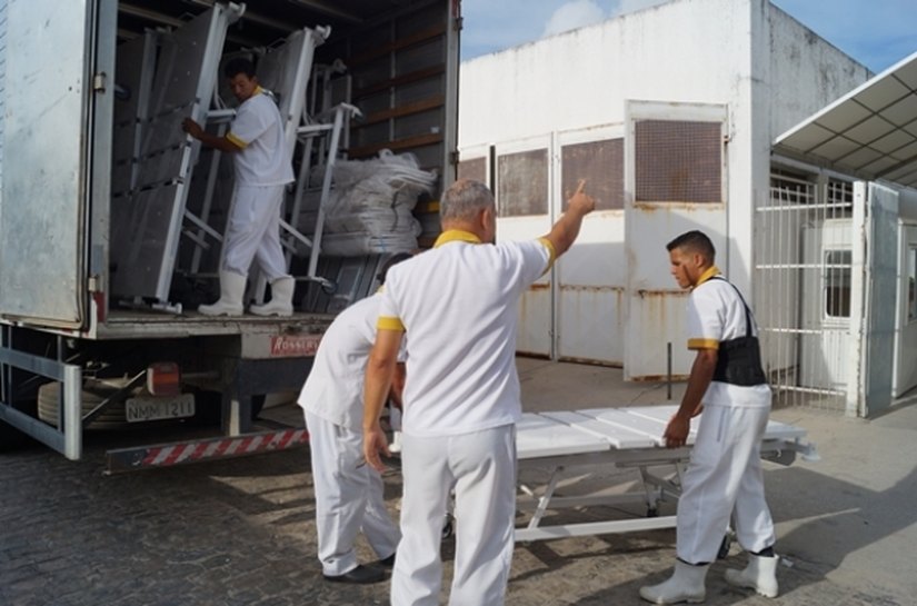 HGE recebe 40 novas camas para o atendimento na Área Azul