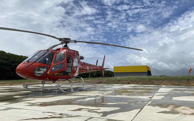 Serviço Aeromédico do Samu registra recorde de atendimentos em 2022