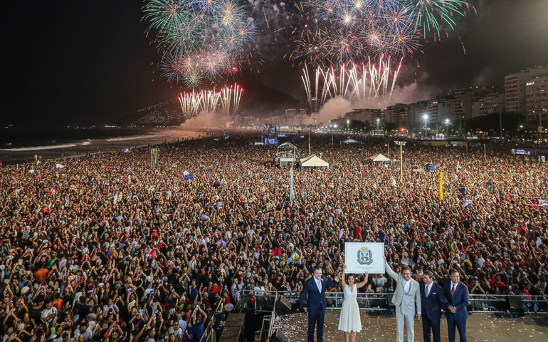 Réveillon de Copacabana é reconhecido como maior festa de Ano Novo do mundo