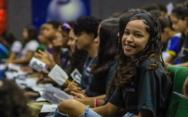 Alunos e alunas da Rede Municipal participam de revisão preparatória para a Prova Saeb