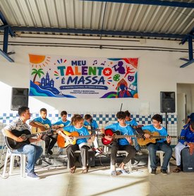 'Meu Talento é Massa' reúne apresentações artísticas de estudantes do ensino integral