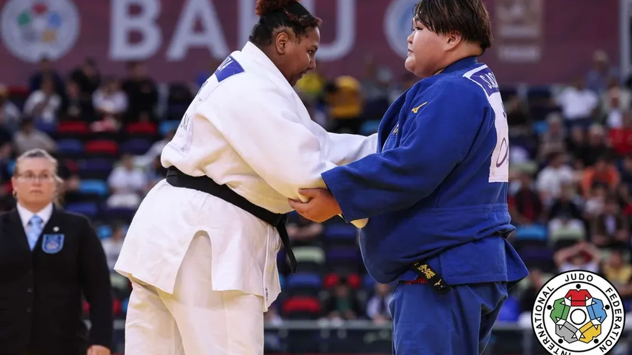 Beatriz Souza fatura ouro no Grand Slam de judô no Azerbaijão; Mayra Aguiar fica com bronze