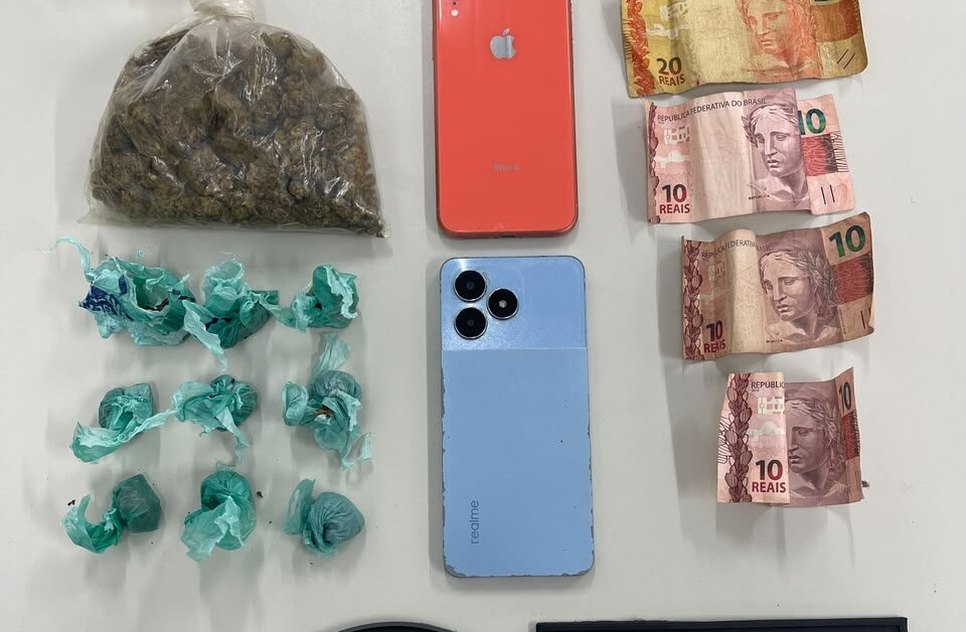 Apreensão de drogas  / Foto: PMSE