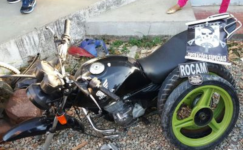 3º BPM prende suspeito de roubar motocicleta em Arapiraca