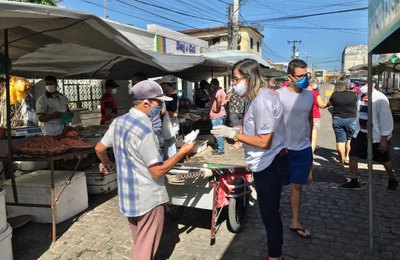 Bairro Brasília recebe ação integrada da Prefeitura no enfrentamento ao coronavírus