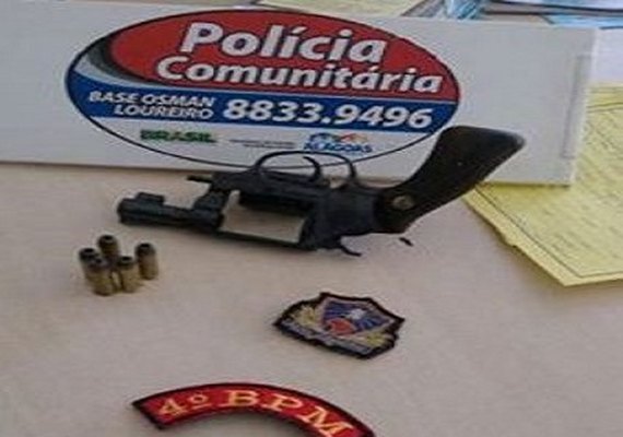 PM apreende menor com arma de fogo no terminal do Clima Bom